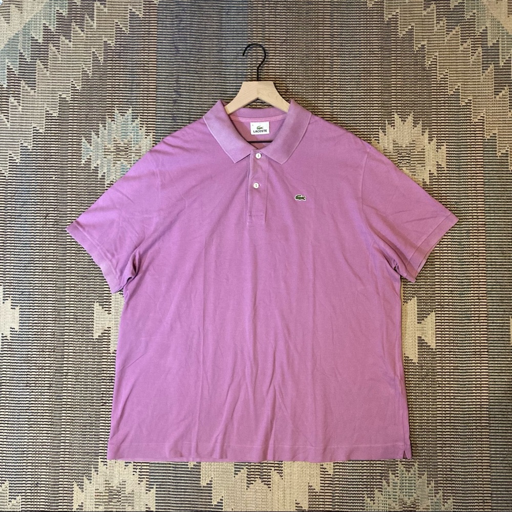Lacoste Lilac Short-Sleeve Polo